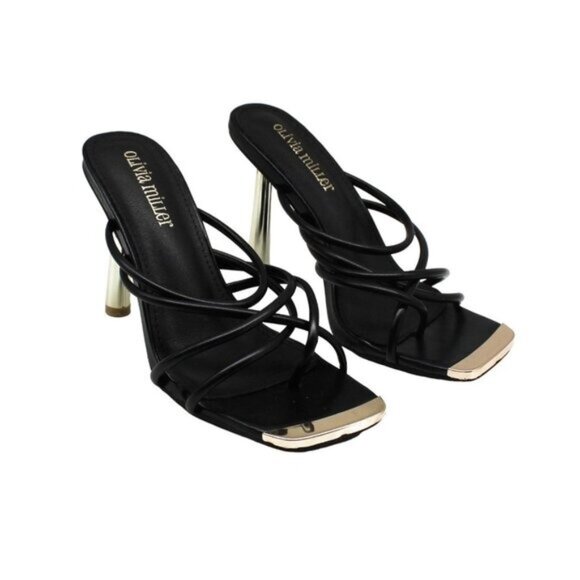 Olivia Miller Shoes - Olivia Miller Thalia Women S Dress Sandals Black